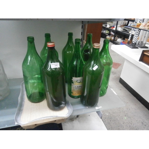 376 - Eight green bottles