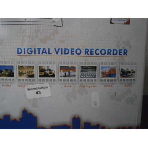 43 - Boxed Digital video recorder