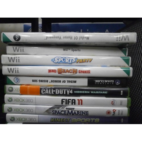 96 - Lot inc Nintendo Wii and various console games