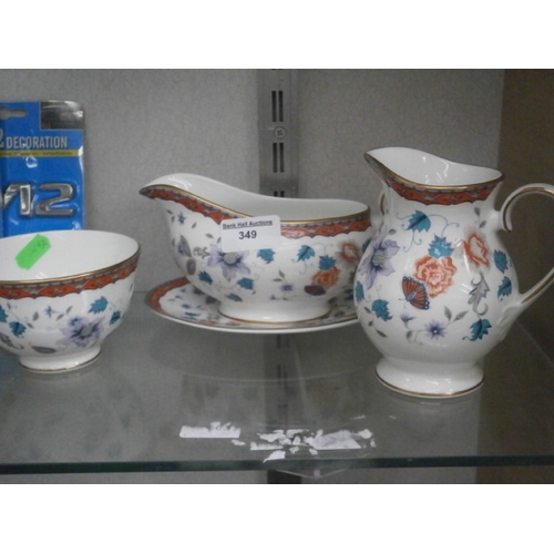 349 - Four pieces of Royal Grafton Liberty Garden bone china