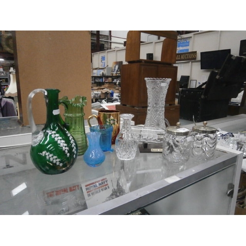 367 - Collection of decorative glass items