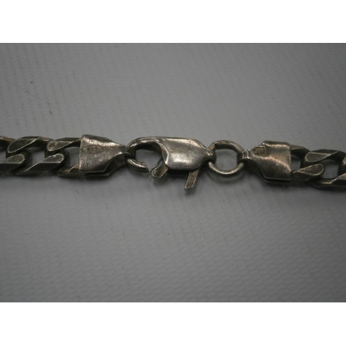 262 - Silver chain stamped 925, weight 30.39 grams