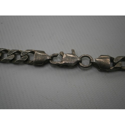 262 - Silver chain stamped 925, weight 30.39 grams