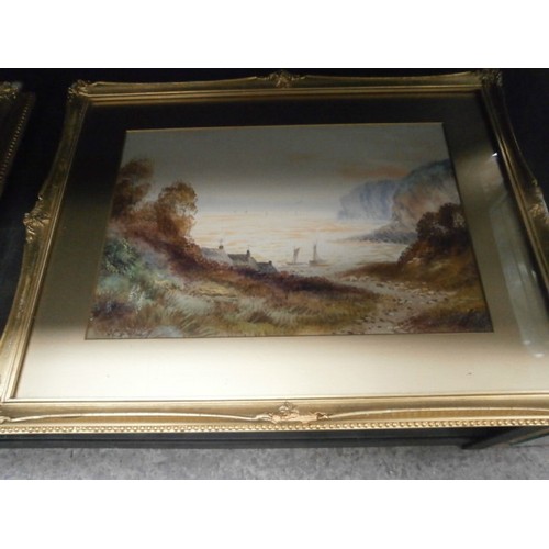 356 - Two decorative framed A. E. Bailey paintings