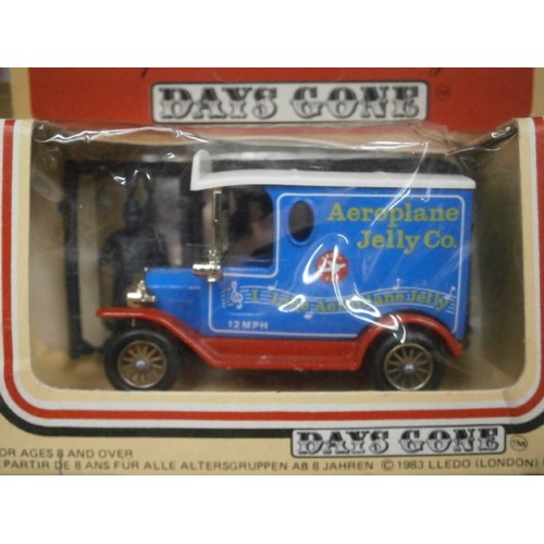 420 - Display stand containing Days Gone boxed die-cast vehicles