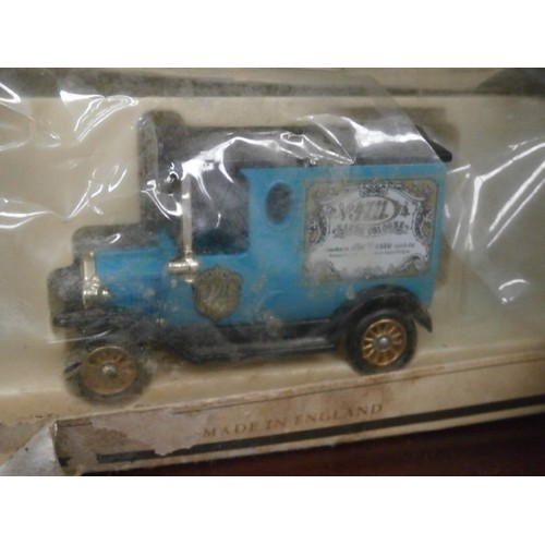 420 - Display stand containing Days Gone boxed die-cast vehicles