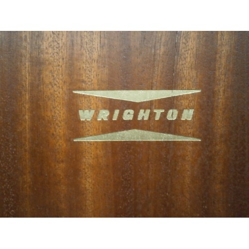 697 - WRIGHTON retro teak wardrobe