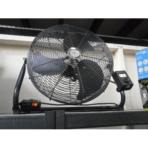 37 - Honeywell industrial style fan working order