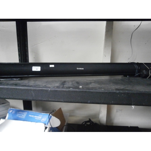 46 - Goodmans 23w sound bar powers up