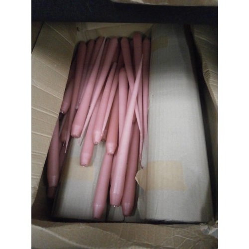 79 - Three boxes of assorted candles