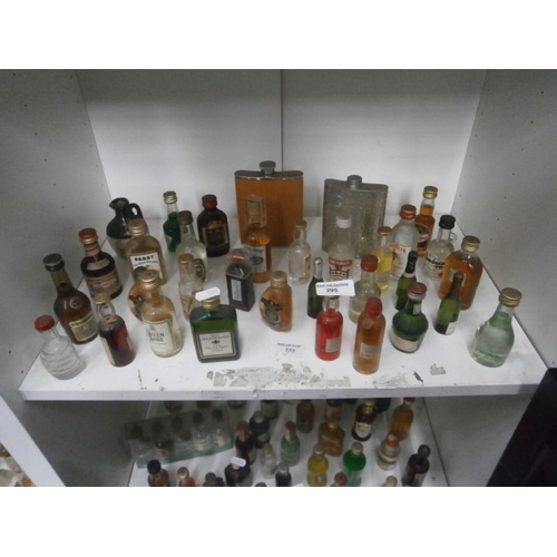 295 - Collection of miniature alcohols