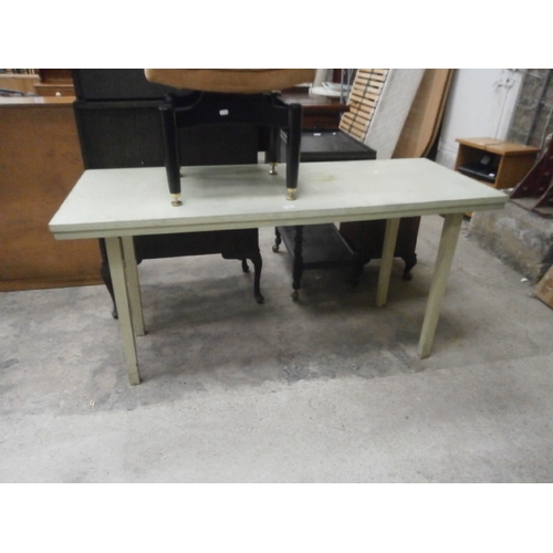 692 - Folding wooden work table