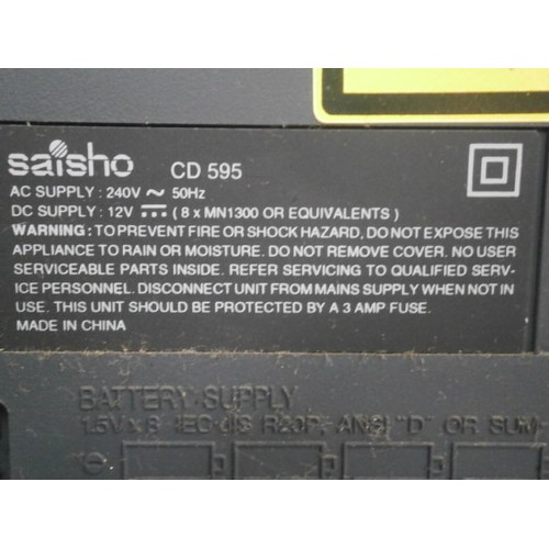 11 - Saisho portable CD player