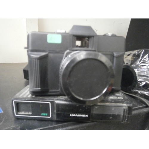 51 - Box inc Polaroid cameras, stereo, etc