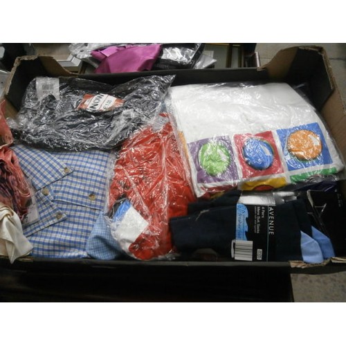 90 - Box of new clothing items