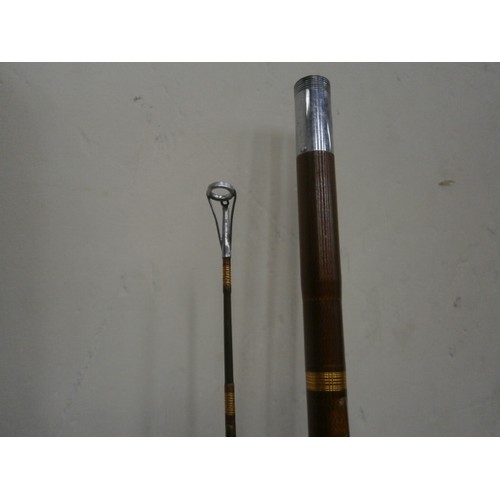 107 - ABU Automatic 484 beach casting fishing rod