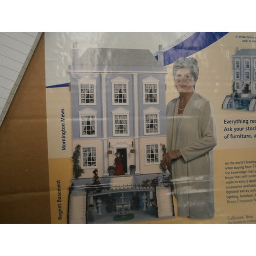 243 - Mornington Mews Dolls House Emporium in box with accessories, as new.