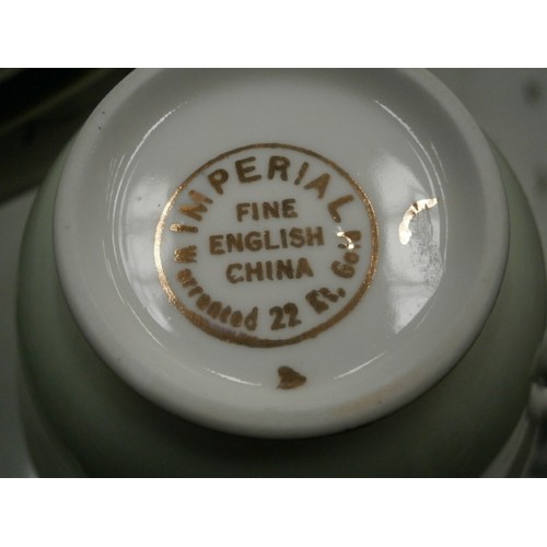 283 - 18 piece Imperial china tea set