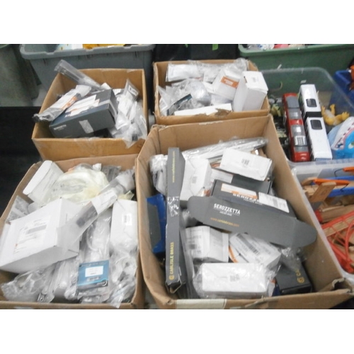 171 - Four boxes of hardware