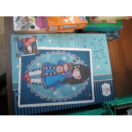 124 - Collection of games inc Scrabble, Fart, innuendo, Scene it, etc