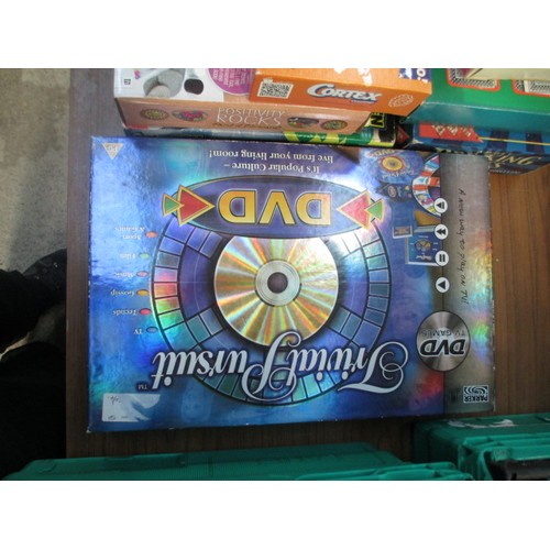 124 - Collection of games inc Scrabble, Fart, innuendo, Scene it, etc