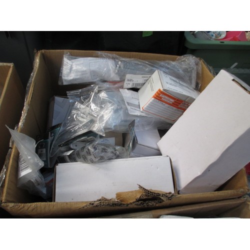 171 - Four boxes of hardware