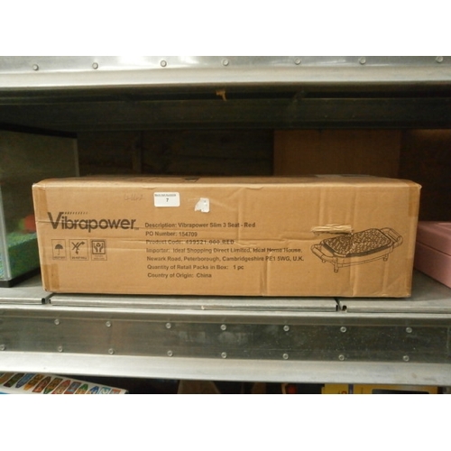 7 - Boxed Vibrapower slim 3 seat