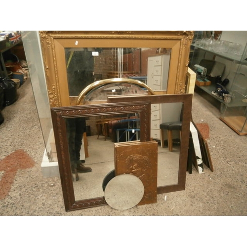 448 - Collection of assorted mirrors