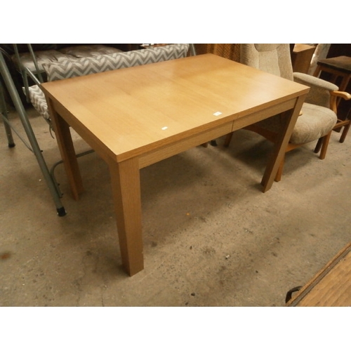 641 - Large modern extending dining table