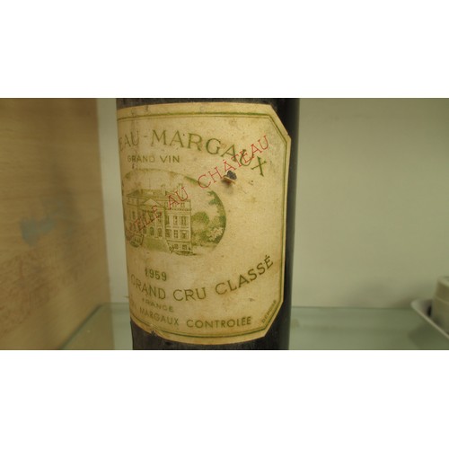 357 - Bottle of Chateau - Margaux 1959 Premier Grand Cru Classe, unopened