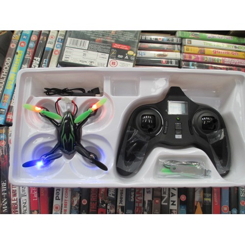 62 - Hubsan x4 RC drone, all complete and in full working order.