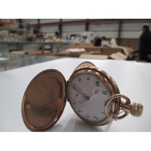 278 - Vertex gold plated pocket watch