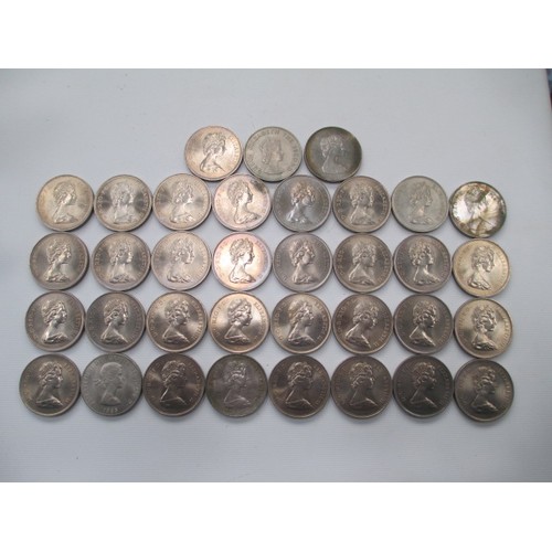 284 - Box of assorted old coins