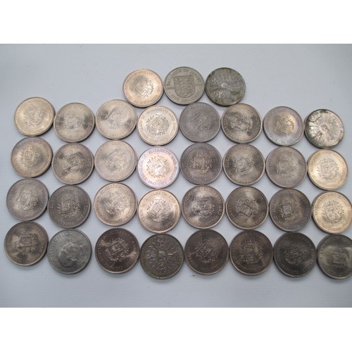 284 - Box of assorted old coins