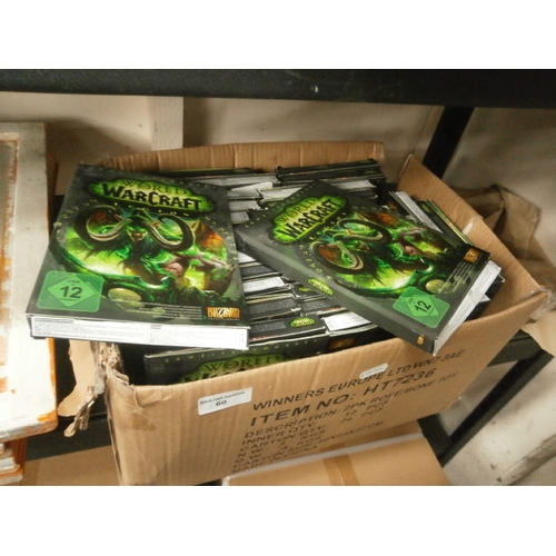 60 - Box of 30 World of Warcraft Legion games