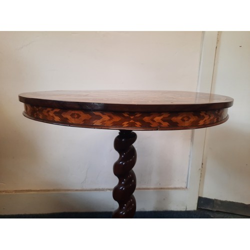 1 - 19th Century marquetry and inlaid games table. In beautiful condition with inlaid maple on satinwood... 