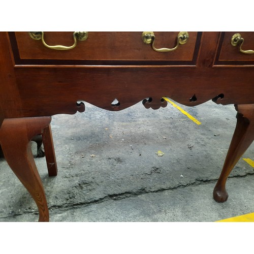 14 - Oak 3 drawer sideboard with open top dresser