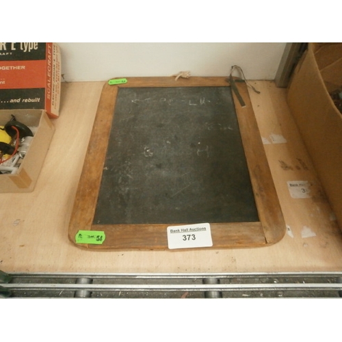 373 - Vintage chalk board