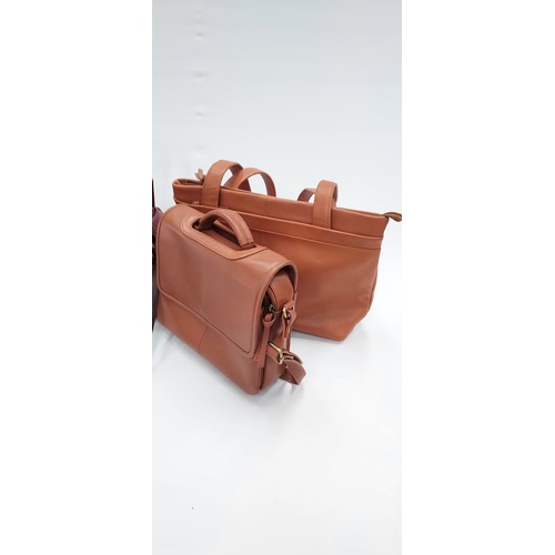 31 - Modern leather bags good quality and condition