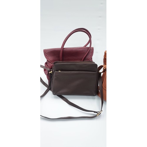 31 - Modern leather bags good quality and condition