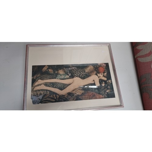 30 - Original nude Biba poster dating to 1969 by James Wedge from the original Biba store in south Kensin... 