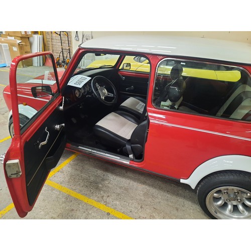 59 - 1996 Mini cooper 1.3i racing left hand drive MOT 30/06/2023 63,200 miles buyers commission is 5% +VA... 