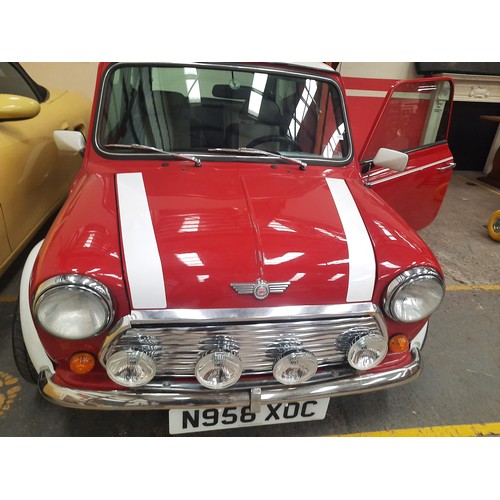 59 - 1996 Mini cooper 1.3i racing left hand drive MOT 30/06/2023 63,200 miles buyers commission is 5% +VA... 