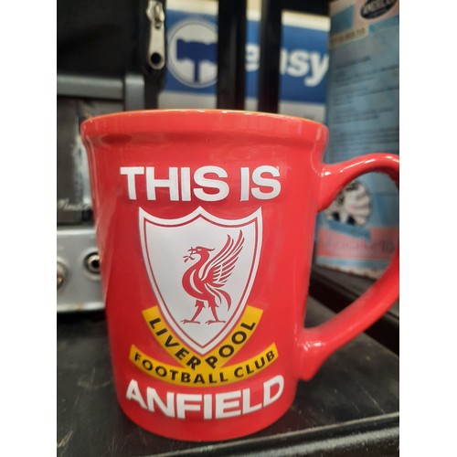 159 - Collection of Liverpool FC merchandise