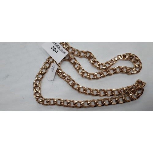 304 - Gold coloured chain