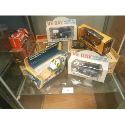 441 - Ten boxed diecast vehicles inc LLedo, Corgi, Days Gone, etc