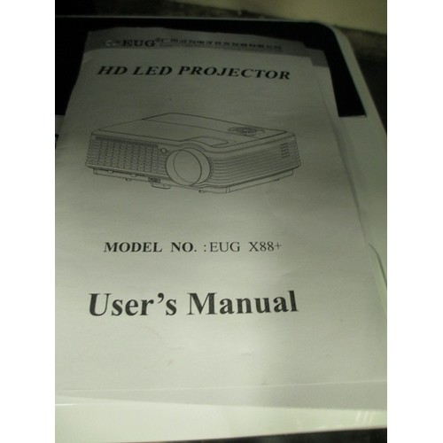 158 - EUG full HD projector unit, works