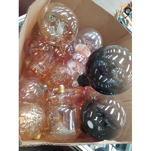 369 - Box of decorative light bulbs