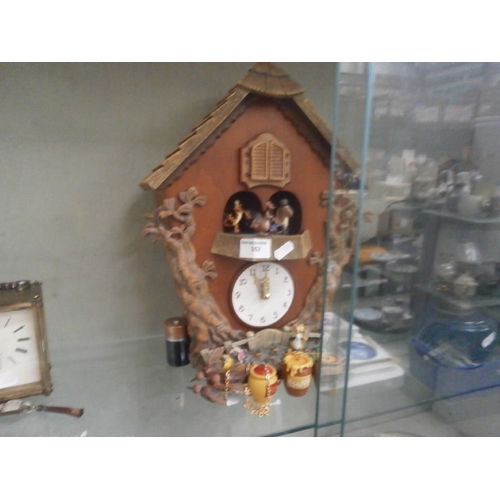 Decorative Winnie The Pooh cuckoo clock