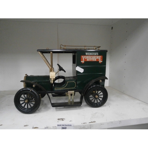 ster's Yorkshire Bitter metal car model